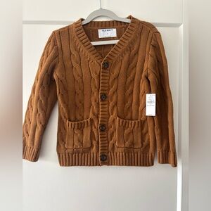 Old Navy Kids Cable Knit Cardigan - Tan